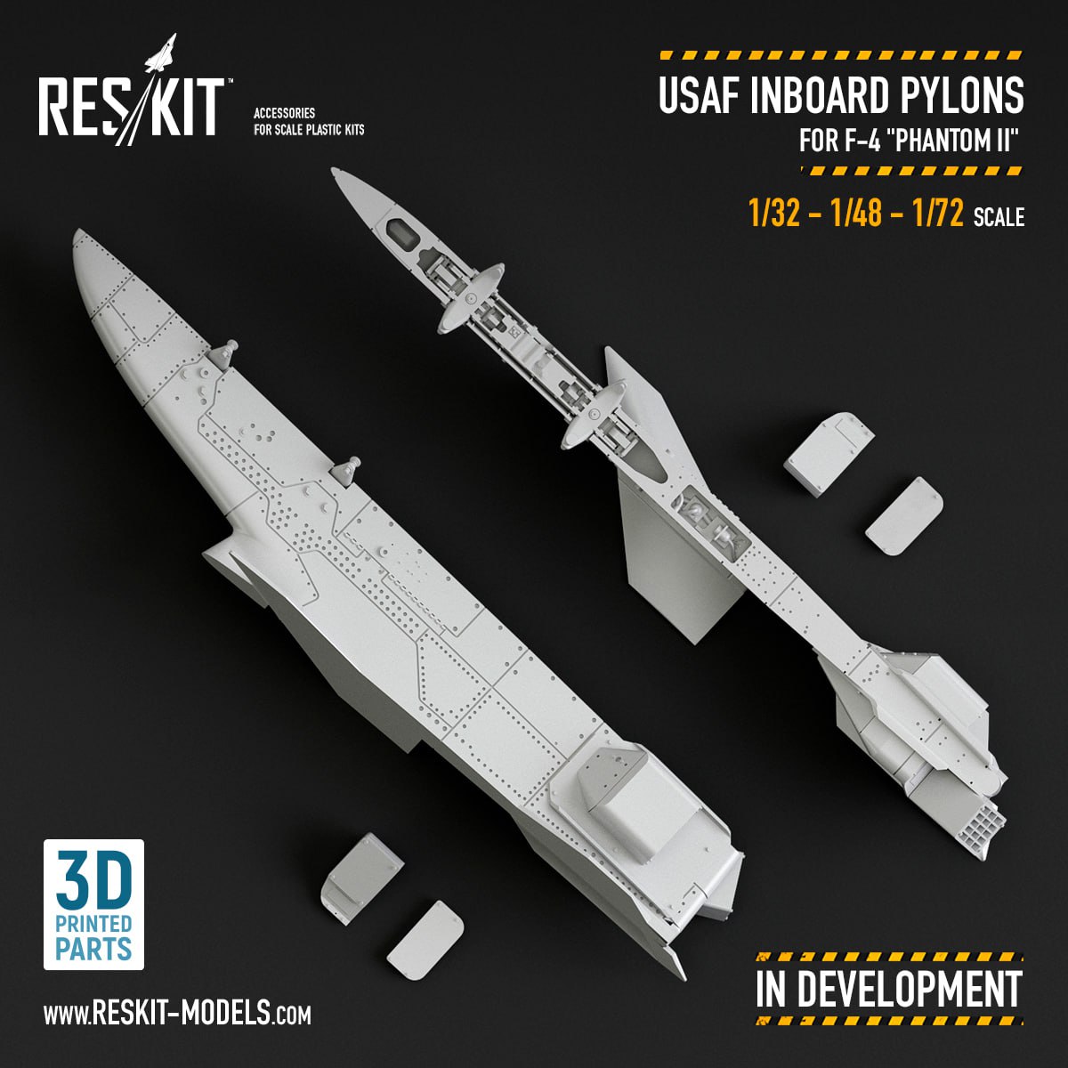 Breaking News: In Development - USAF Inboard Pylons for F-4 "Phantom II"!